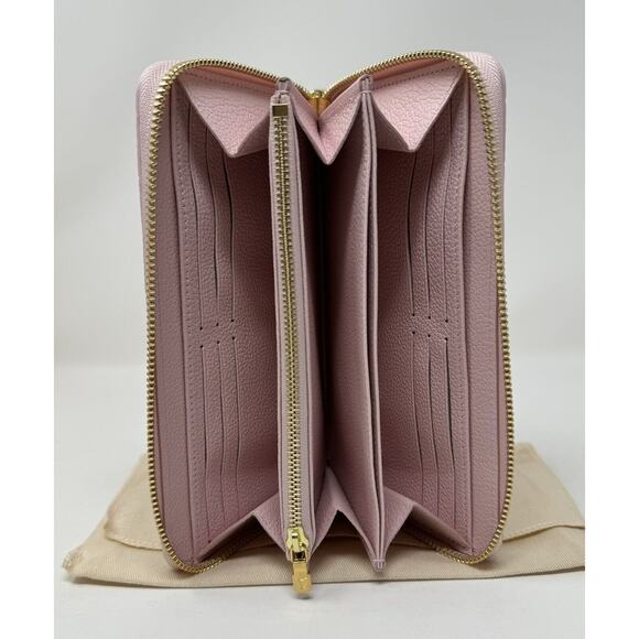 Louis Vuitton Stardust Zippy Wallet Pink/Yellow Shimmer Effect M81299 FRANCE NEW - Picture 8 of 10